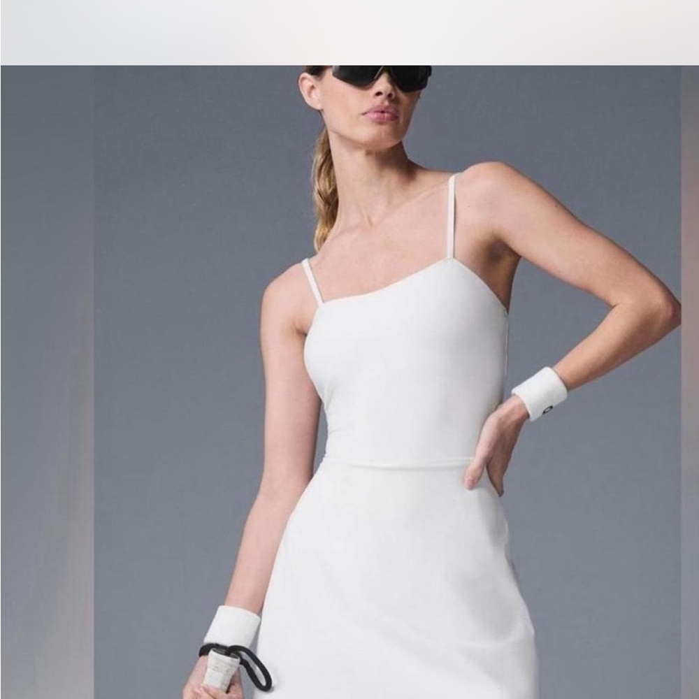 White Alo tennis dress